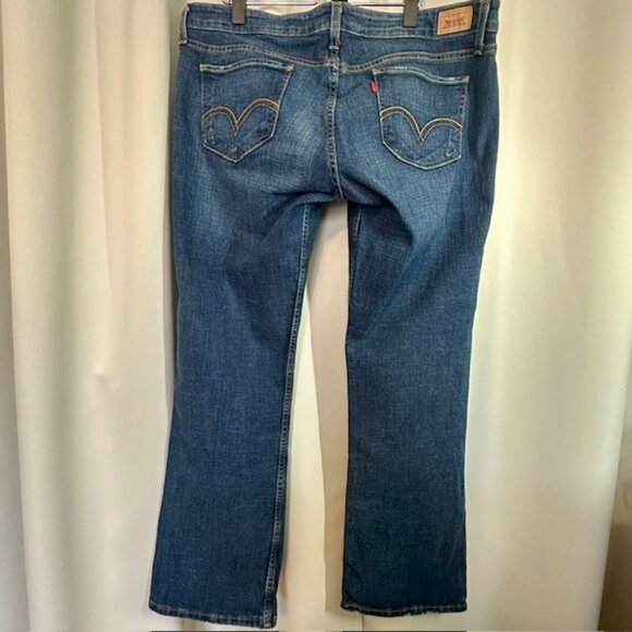 Levi’s 524 too super low bootcut jeans size 17 Medium Juniors - New without tag - Picture 2 of 10